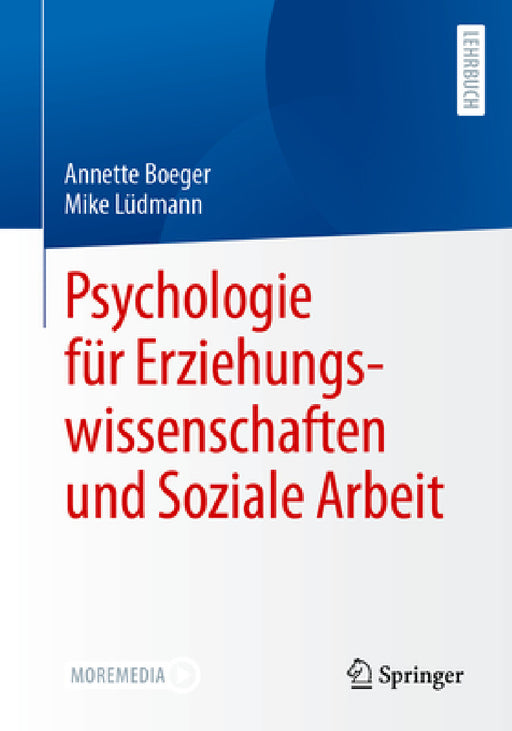 Psychologie Für Erziehungswissenschaften Und Soziale Arbeit by Annette Boeger, Mike Lüdmann