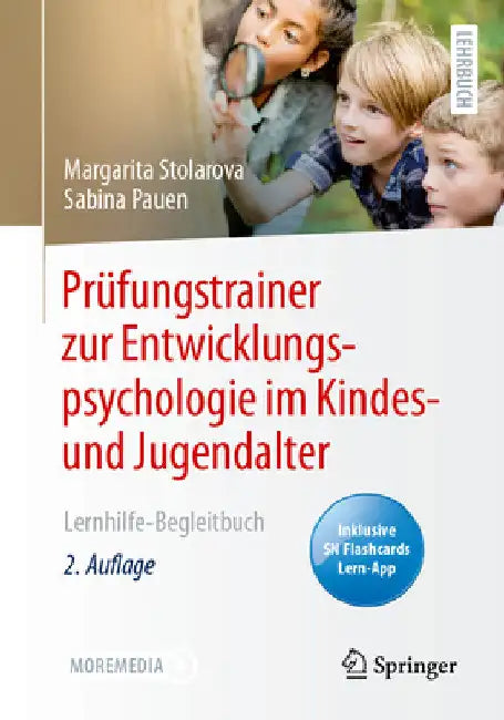 Prüfungstrainer Zur Entwicklungspsychologie Im Kindes- Und Jugendalter: Lernhilfe-Begleitbuch by Margarita Stolarova