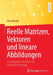 Reelle Matrizen, Vektoren Und Lineare Abbildungen: Ein Kompakter Überblick Mit Aufgabensammlung by Jens Kunath