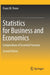 Statistics for Business and Economics: Compendium of Essential Formulas by Peren, Franz W.