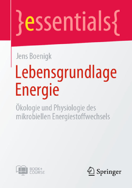 Lebensgrundlage Energie: Ökologie Und Physiologie Des Mikrobiellen Energiestoffwechsels by Jens Boenigk