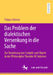Das Problem Der Dialektischen Versenkung in Die Sache: Zur Beziehung Von Subjekt Und Objekt in Der Philosophie Theodor W. Adornos by Tobias Litterst