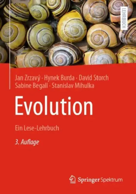 Evolution: Ein Lese-Lehrbuch by Jan Zrzavý, Hynek Burda, David Storch