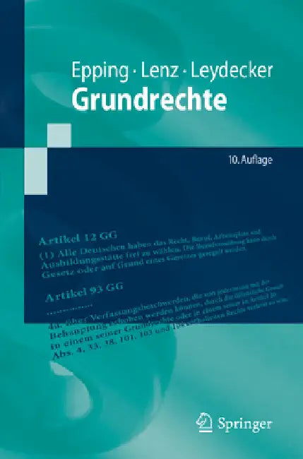 Grundrechte by Volker Epping