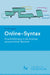 Online-Syntax: Eine Einführung in Die Analyse Gesprochener Sprache by Peter Auer