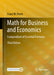 Math for Business and Economics: Compendium of Essential Formulas by Franz W. Peren