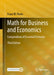 Math for Business and Economics: Compendium of Essential Formulas by Franz W. Peren