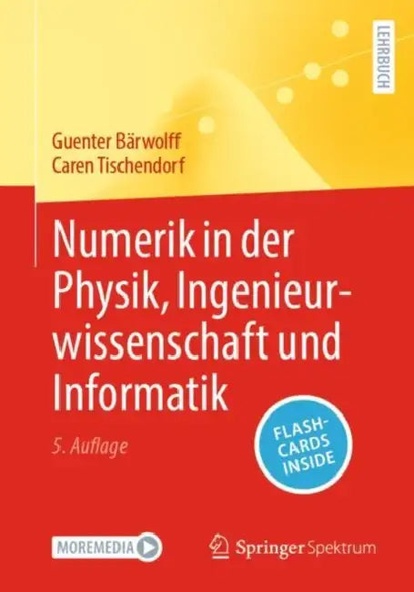 Numerik in Der Physik, Ingenieurwissenschaft Und Informatik by Günter Bärwolff, Caren Tischendorf