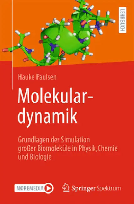 Molekulardynamik: Grundlagen Der Simulation Großer Biomoleküle in Physik, Chemie Und Biologie by Hauke Paulsen