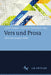 Vers Und Prosa: Dfg-Symposium 2024 by Judith Kasper, Cornelia Zumbusch