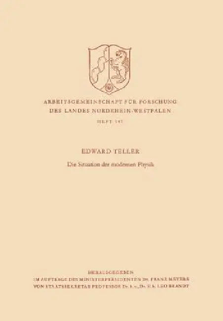 Die Situation Der Modernen Physik by Edward Teller
