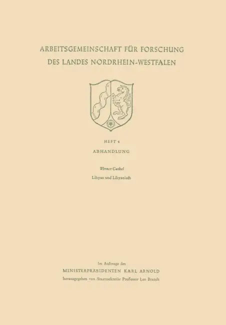 Lihyan Und Lihyanisch by Werner Caskel