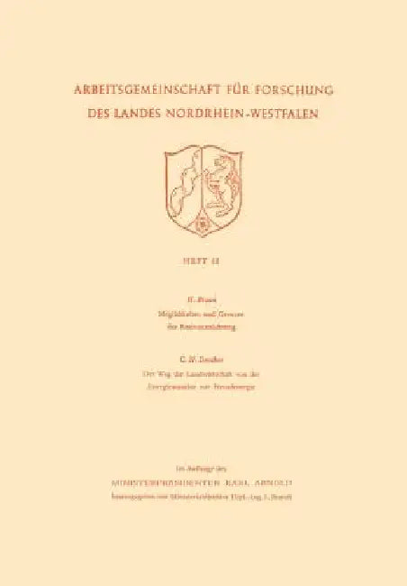 Möglichkeiten Und Grenzen Der Resistenzzüchtung / Der Weg Der Landwirtschaft Von Der Energieautarkie Zur Fremdenergie by Hans Braun