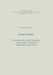 Geser-Studien: Untersuchungen Zu Den Erzählstoffen in Den "Neuen" Kapiteln Des Mongolischen Geser-Zyklus by Walther Heissig