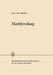 Marktforschung by Karl Christian Behrens