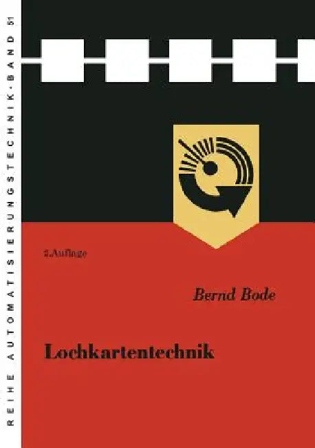 Lochkartentechnik by Bernd Bode