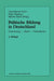 Politische Bildung in Deutschland: Entwicklung -- Stand -- Perspektiven by Hans-Werner Kuhn