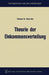 Theorie Der Einkommensverteilung by Klaus Rose