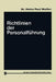 Richtlinien Der Personalführung by Heinz Paul Weißer