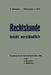 Rechtskunde -- Leicht Verständlich by Josef Verheyen