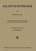 Relativitätstheorie by W. Pauli