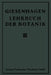 Lehrbuch Der Botanik by Dr K. Giesenhagen