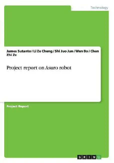 Project report on Asuro robot by James Sutanto