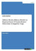 Different Words, Different Worlds? An Empirical Study Of Gender-Related Distinctions In Linguistic Usage by Janine Gehrlein
