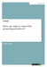 When age begins to matter. Why postponing parenthood? by Anonymous