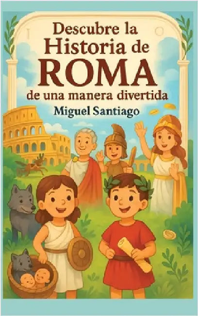 Descubre la Historia de Roma de una manera divertida by Santiago, Miguel