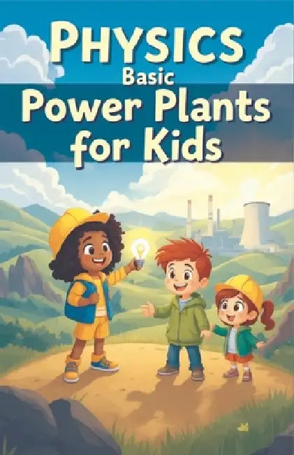 Physics Basic Power Plants for Kids: How Coal Nuclear Solar Wind Hydro Geothermal Tidal Fusion and Hydrogen Generate Electricity Explained by Khasan Laudry