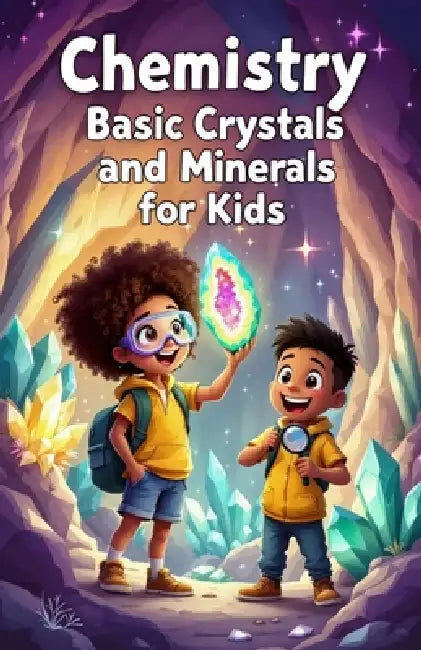 Chemistry Basic Crystals and Minerals for Kids: A Beginner's Guide to How Gems, Minerals, and Snowflakes Form, Grow, and Shape Our World by Khasan Laudry