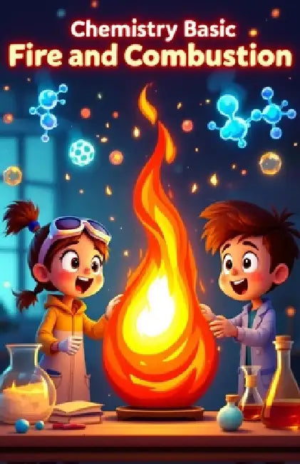 Chemistry Basic Fire and Combustion for Kids: How Burning Works, the Science of Flames, Explosions, Engines, and Chemical Reactions Explained for Youn by Khasan Laudry