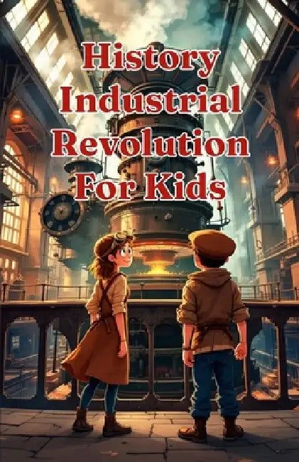 History Industrial Revolution for Kids: Steam Engines, Child Labor, Inventors, Factories & Social Change Explained for Young Readers Ages 8-12 by Khasan Laudry