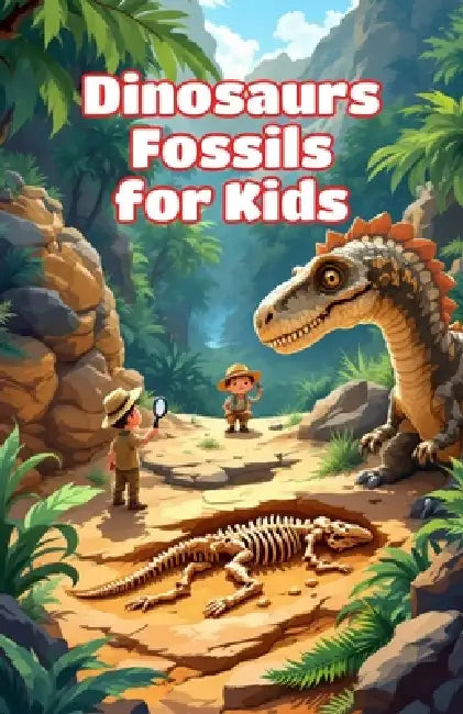 Dinosaurs Fossils for Kids: How Fossils Form, Where They Hide, and What They Reveal About Prehistoric Life by Khasan Laudry