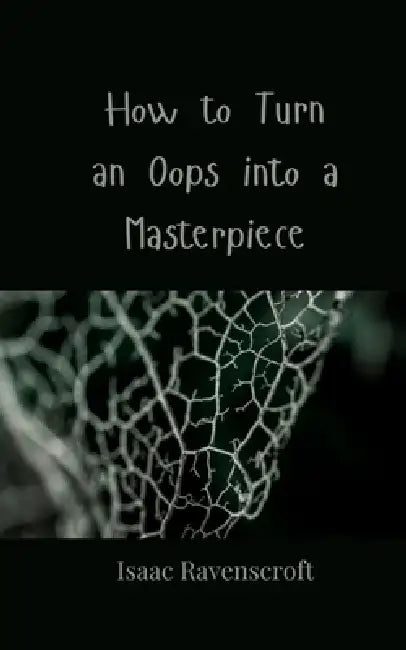 How to Turn an Oops into a Masterpiece by Isaac Ravenscroft