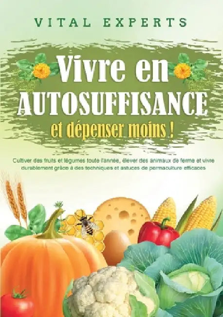 Vivre en AUTOSUFFISANCE et dépenser moins !: Cultiver des fruits et légumes toute l'année, élever des animaux de ferme et vivre durablement grâce à de by Experts, Vital