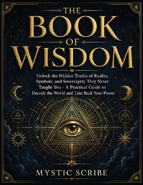The Book of Wisdom: Unlock the Hidden Truths of Reality, Symbols, and Sovereignty They Never Taught You - A Practical Guide to Decode the World and Ta by Mystic Scribe