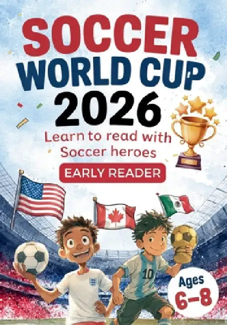 Soccer World Cup 2026 - Learn to read with soccer heros - Early Readers, ages 6-8 by Andreas M. Marquart