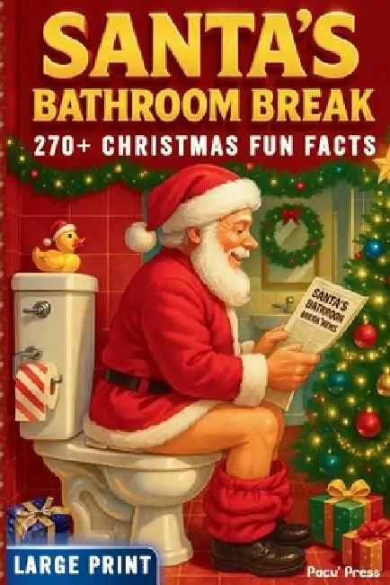 270+ Christmas  Fun Facts: 25 Advent-Style Chapters Packed  with Merry Trivia for Families, Seniors, Parties,  and Cozy Nights ̷ by Pacù Press