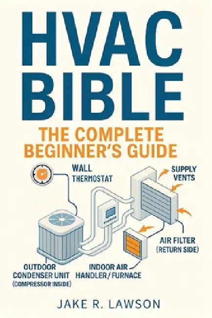 HVAC Bible: The Complete Beginner's Guide: Master HVAC Systems with Visual Guides, Step-by-Step Lessons, Troubleshooting, Maintenance, and Certificati by Jake R. Lawson