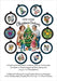 Christmas Cartoons: 48 Kugeln mit 96 Ausmalbildern von Weihnachtsmotiven und Ornamenten zum Basteln von Christbaumkugeln als Weihnachtsdekoration oder by Papers, Heart