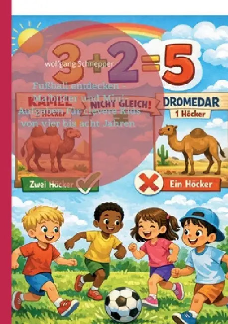Fußball entdecken - Malbilder und Mini-Aufgaben für clevere Kids von vier bis acht Jahren by Wolfgang Schnepper