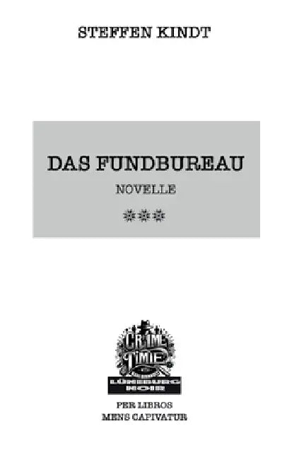 Das Fundbureau by Steffen Kindt