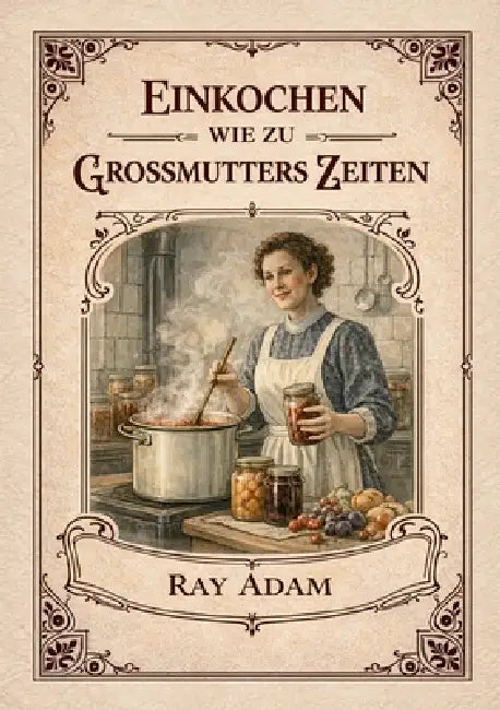 Einkochen wie zu Großmutters Zeiten: Das historische Einkochbuch von 1904 - traditionelle Methoden zum Haltbarmachen von Obst, Gemüse, Fleisch, Fisch by Ray Adam