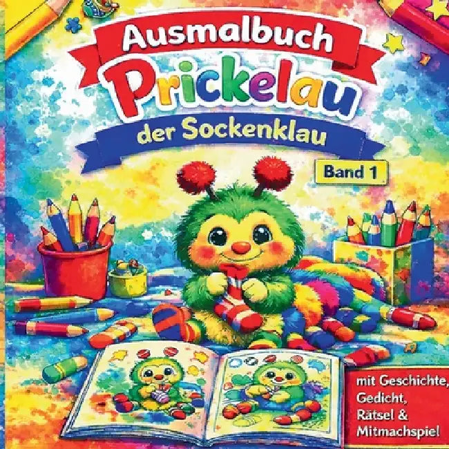 Prickelau der Sockenklau: Leni und das Sockenrätsel für Kinder ab 3 Jahre by Gabriele Koll