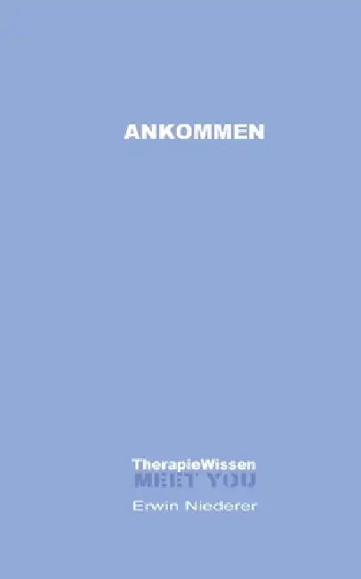 Ankommen by Erwin Niederer