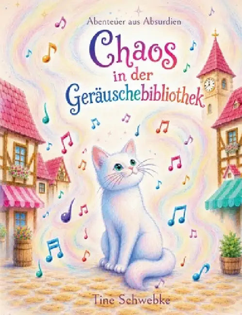 Chaos in der Geräuschebibliothek by Tine Schwebke