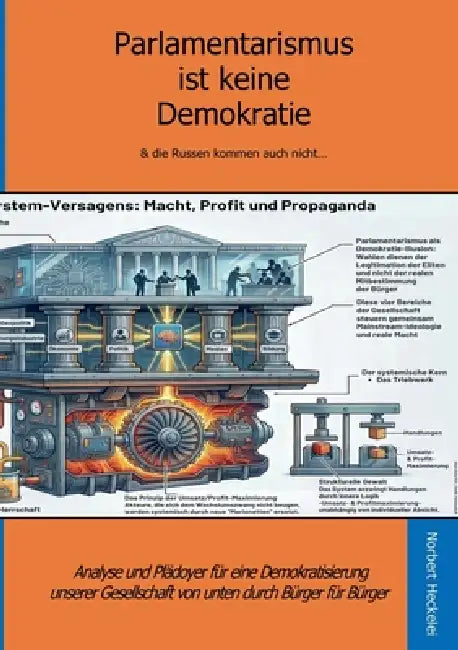 Parlamentarismus ist keine Demokratie: & die Russen kommen auch nicht by Norbert Heckelei