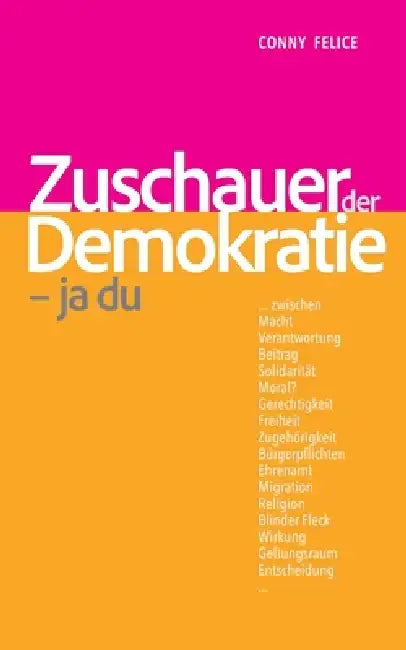 Zuschauer der Demokratie: Wie wir gesellschaftliche Konflikte erleben, warum sie oft ungelöst bleiben und was wir dabei übersehen by Conny Felice